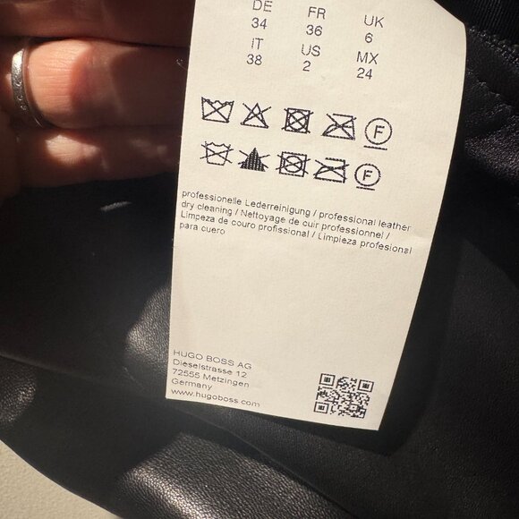 Leather Dress - Hugo Boss - Picture 8 of 8